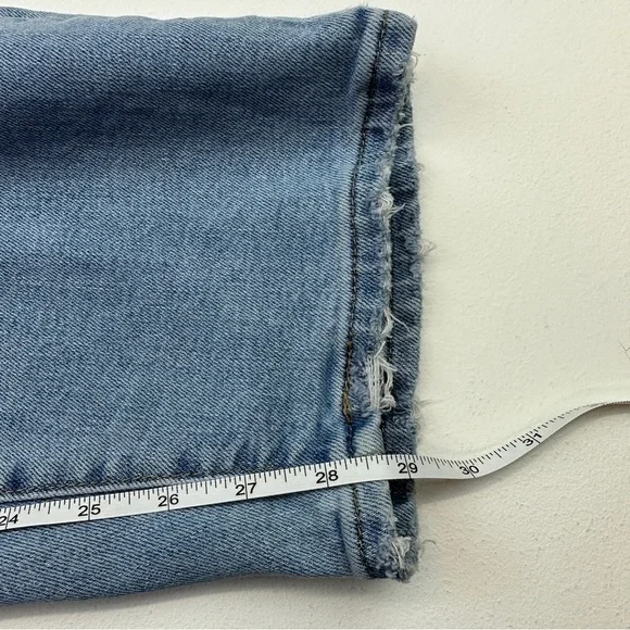 Levi’s High Waisted Distressed Mom Jeans Size 24W plus NWT - Picture 13 of 16